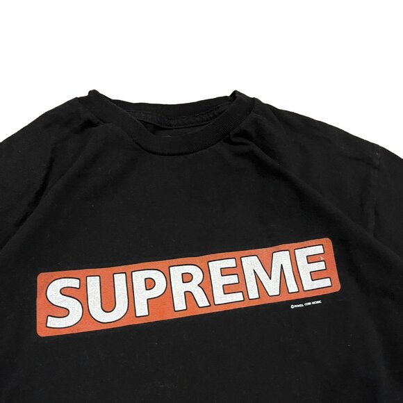 Powell Peralta Supreme T-Shirt Size Small Black Men's Black Skateboarding Tee - Picture 3 of 3